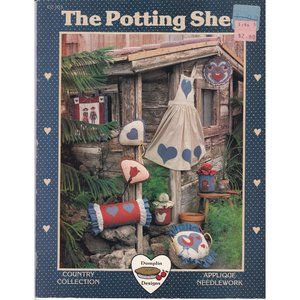 Vintage Applique Patterns, Potting Shed Country Collection CC103, Needlework